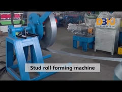 Metalen CU-kanaalrolvormmachine
