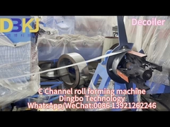 Gepersonaliseerde C-rolvormmachine met hydraulisch perforeren